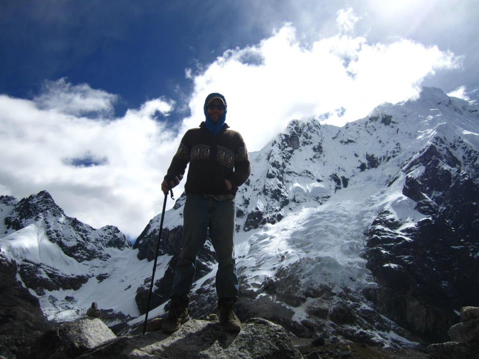 trekking in the Andes