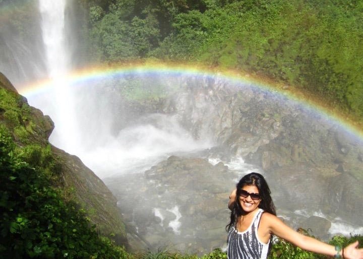 waterfalls and rainbows of Ecuador