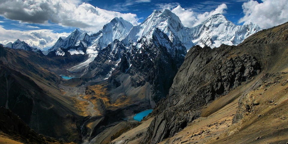 hiking Cordillera Huayhuash in Peru