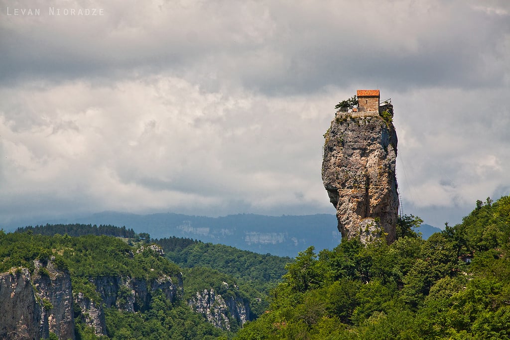 Holy Georgian Site Katskhi Pillar