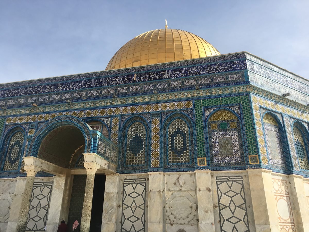 Visiting the temple mount