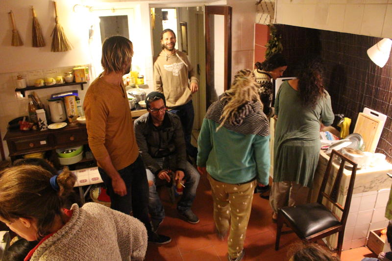 people mingling in the common room at Olive Hostel Lagos Best Hostel in Lagos