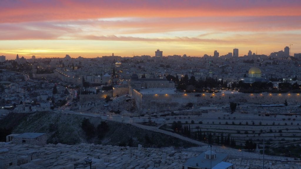 backpacking Israel jerusalem