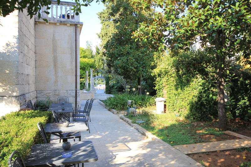 Garden view at Villa Micika in Dubrovnik