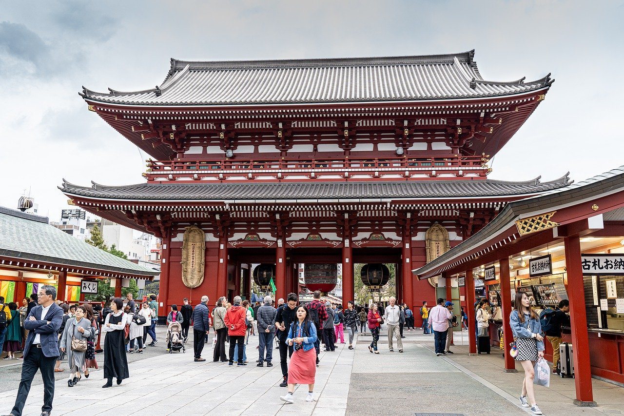 Sensoji Temple in Asakusa, Tokyo