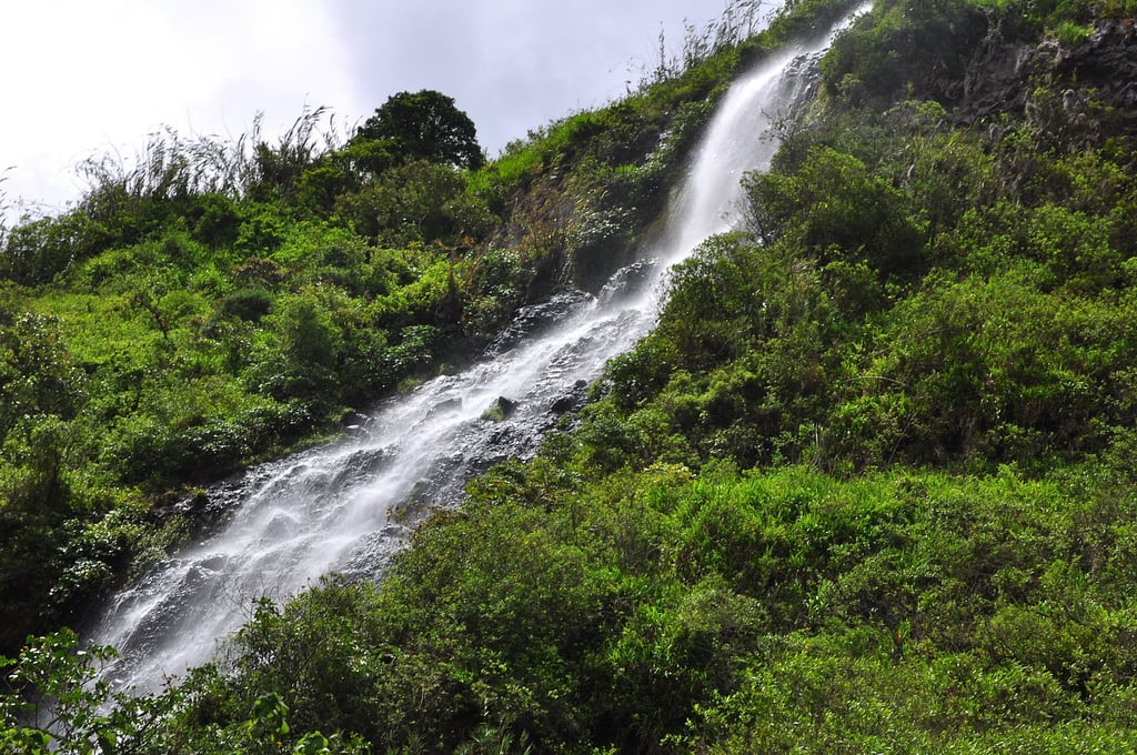 Waterfalls in Banos Ecuador