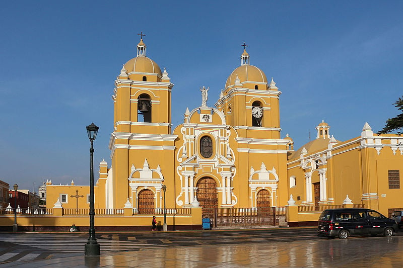 The town of Trujillo close to more of Peru's beaches