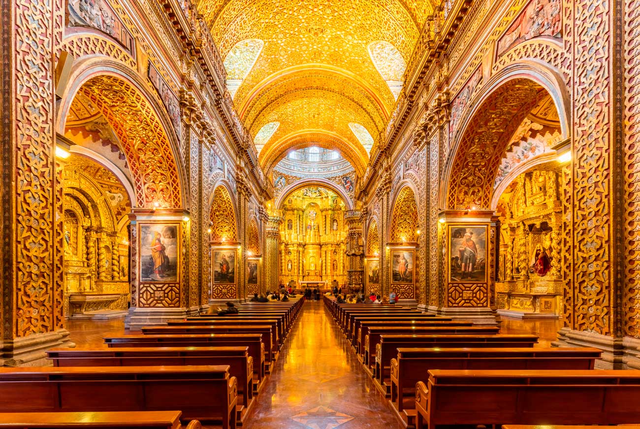 Gold Church Quito