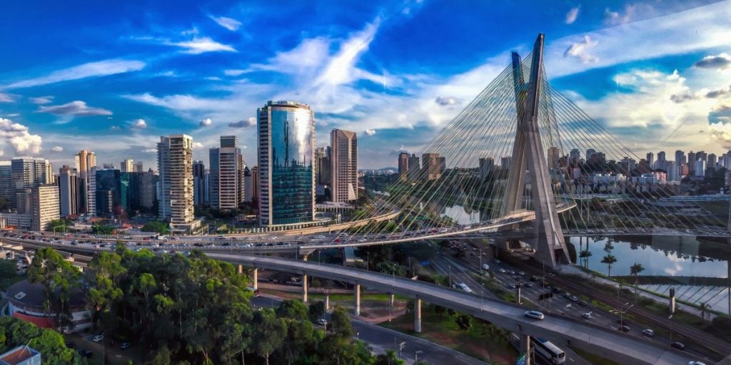 Modern Architecture of Downtown Rio de Janeiro.