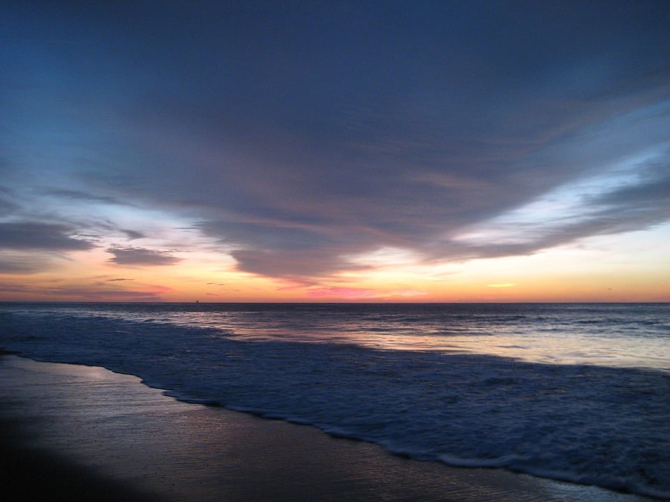 Surfing in mancora, peru