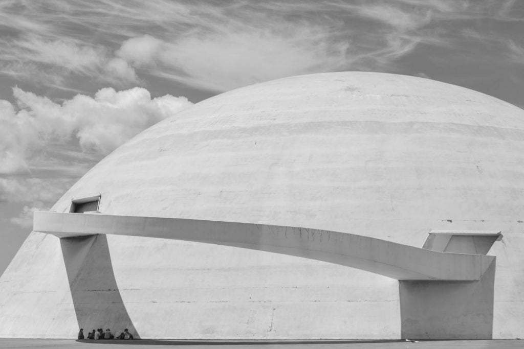 Modern architecture and public space in Brasilia Brazil
