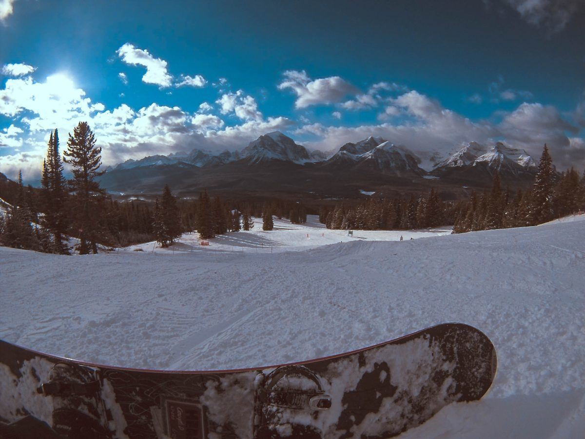 lake louise snowboarding