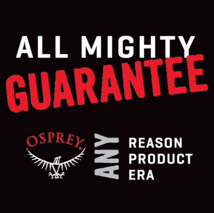 Osprey's All Mighty Guarantee