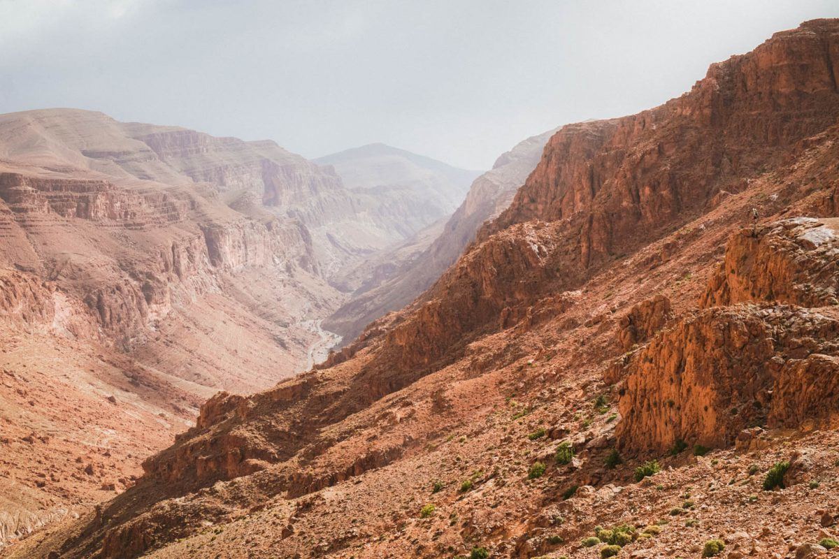 hiking around the todgha gorge morocco