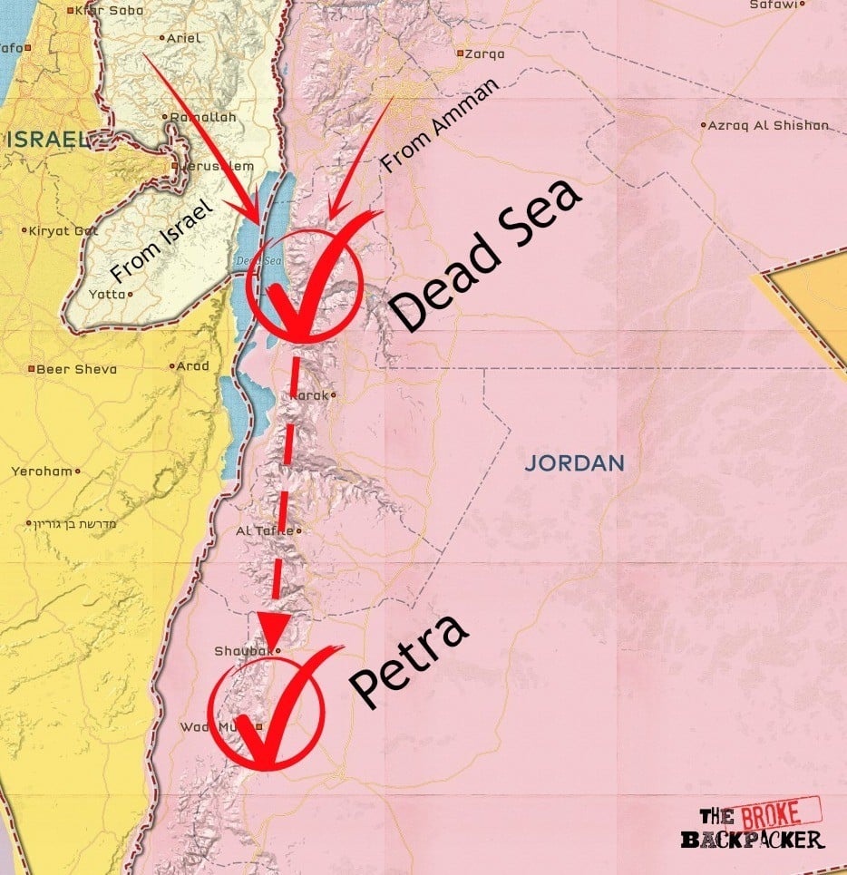 jordan itinerary 6 days