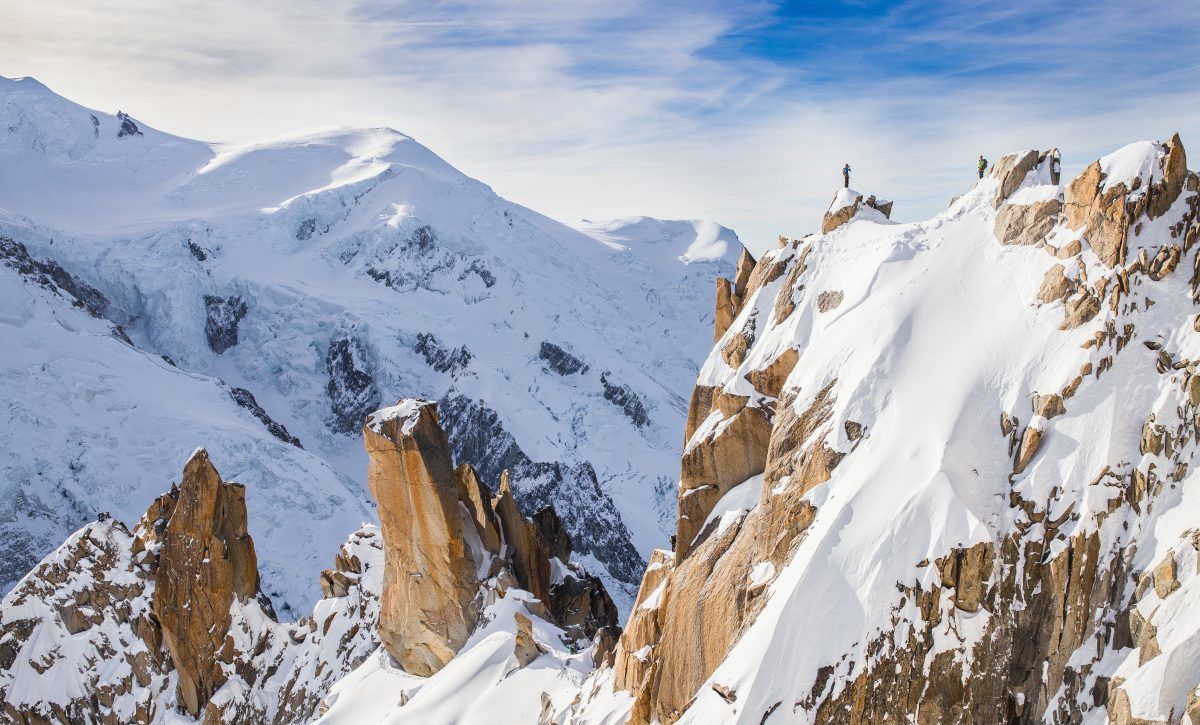 backpacking in the french alps