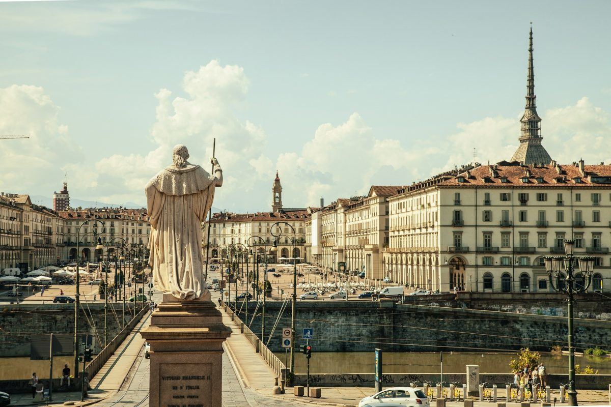 piazza vittorio in turin italy