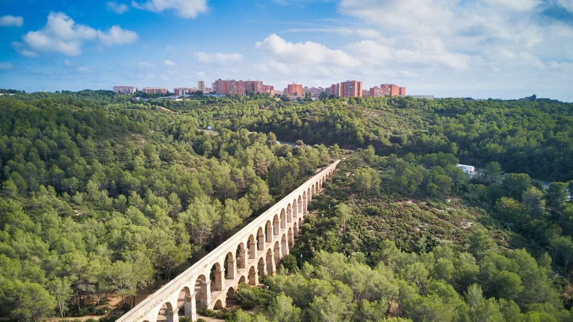 spain tarragona aqueduct