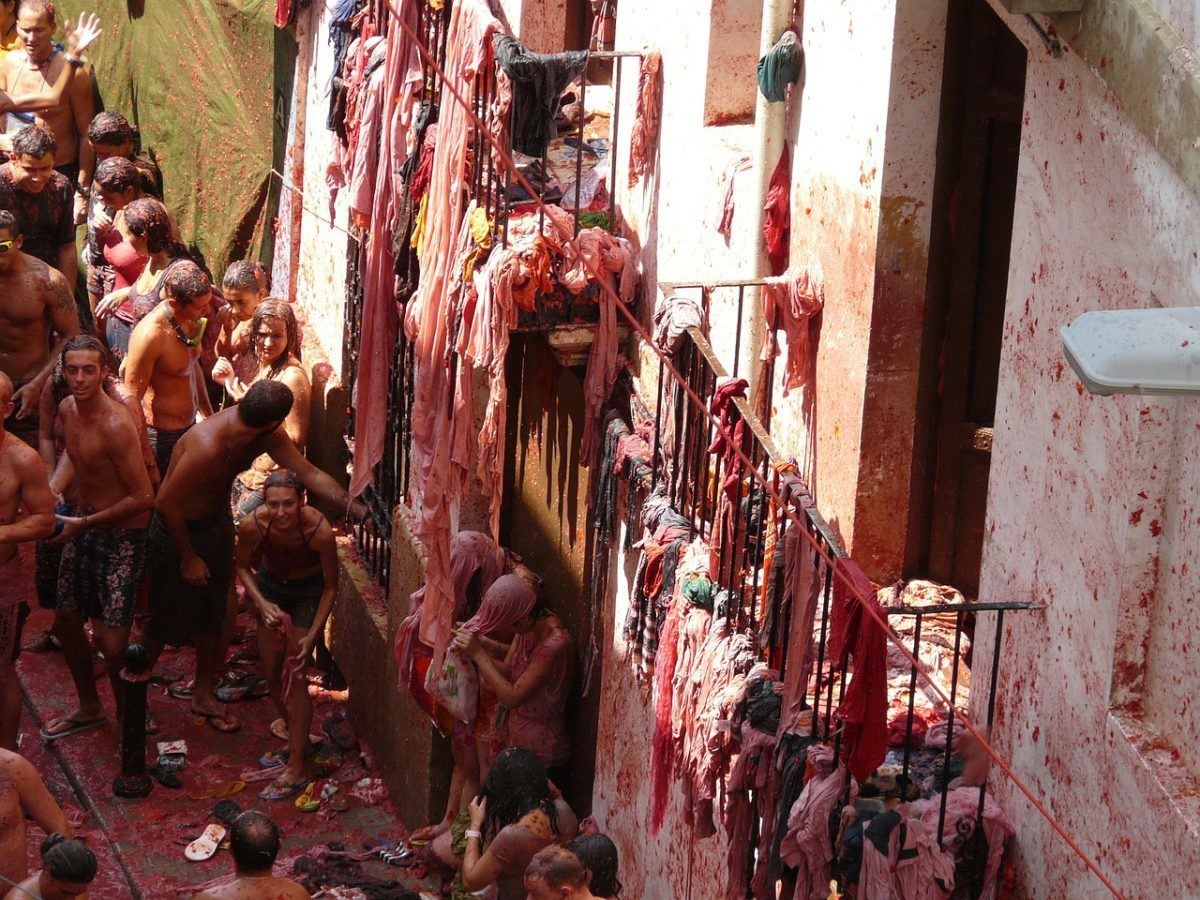 Tomatina Festival in Spain