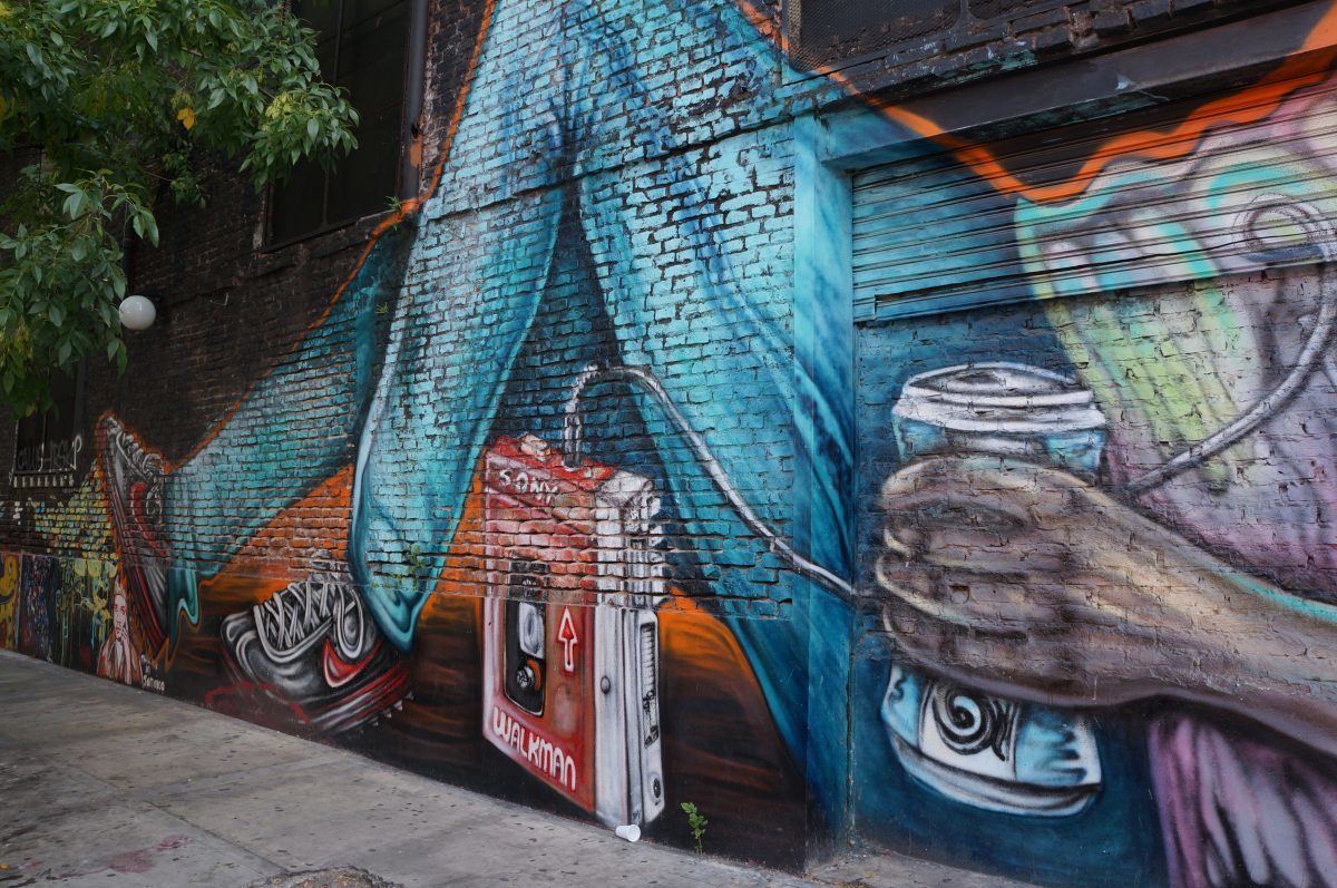 The street art of Buenos Aires argentina