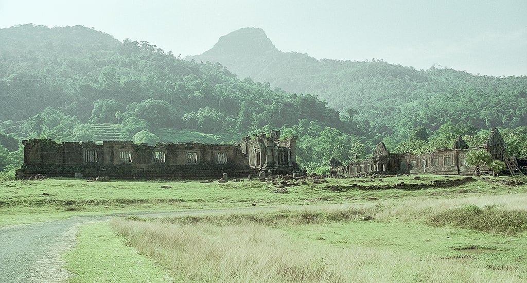 Beautiful scenery sightseeing in Champasak, Laos