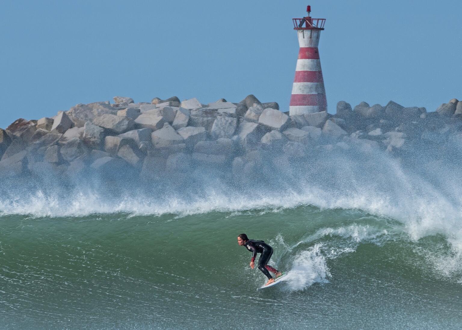 surfing in Europe