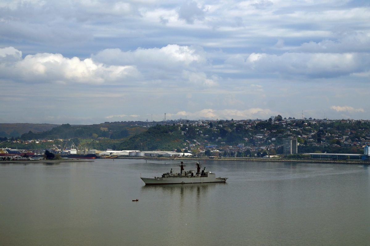 getting to Puerto Montt Chile by cargo ship