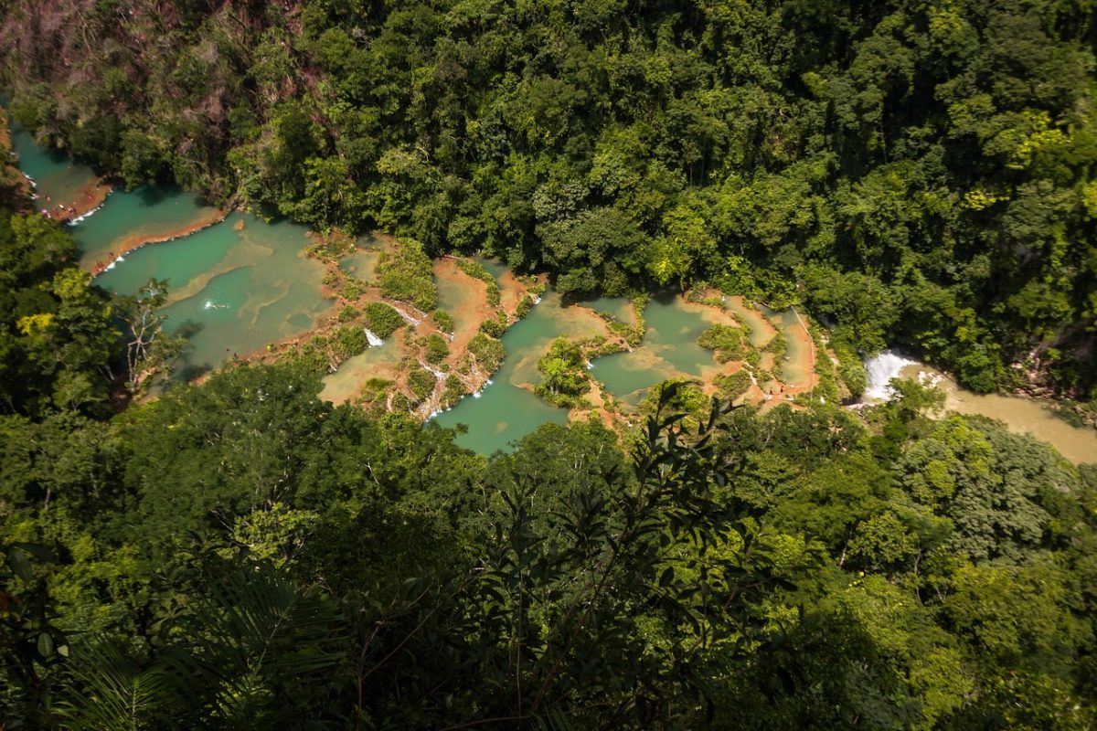 visiting semuc champey in guatemala