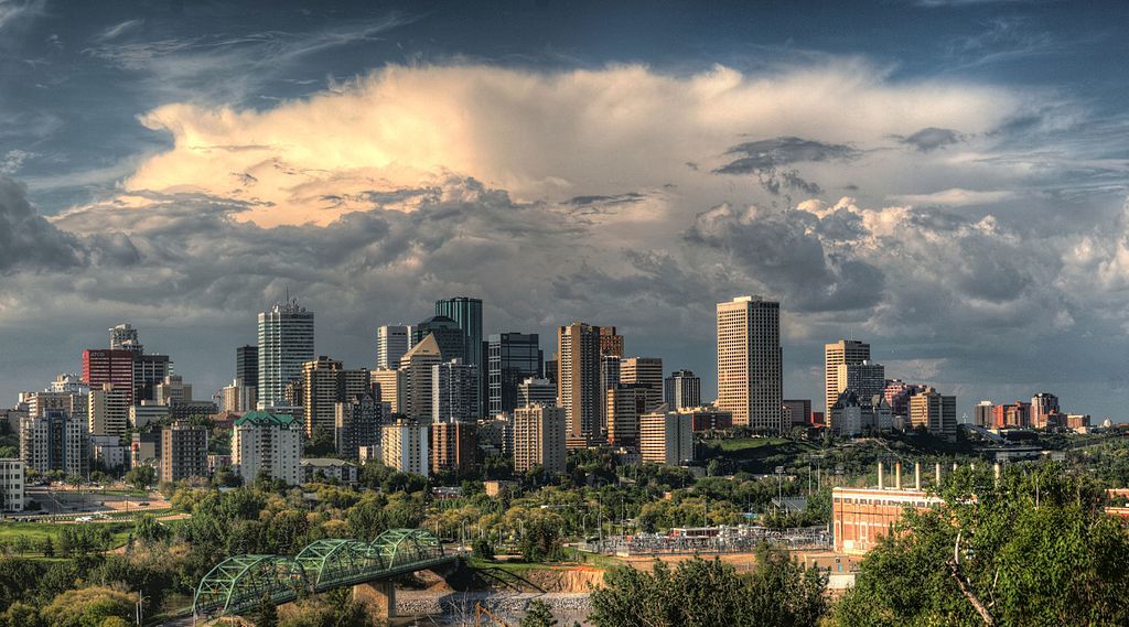 storm over edmonton alberta