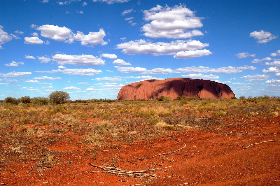 Ayers Rock Uluru Outback Australia