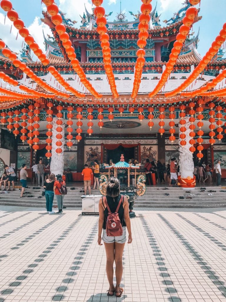 Bangsar Neighborhood full of lanterns, Kuala Lumpur