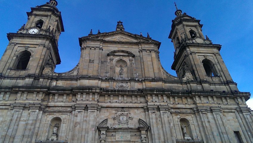 Cathedral in Simon Bolivia Plaza