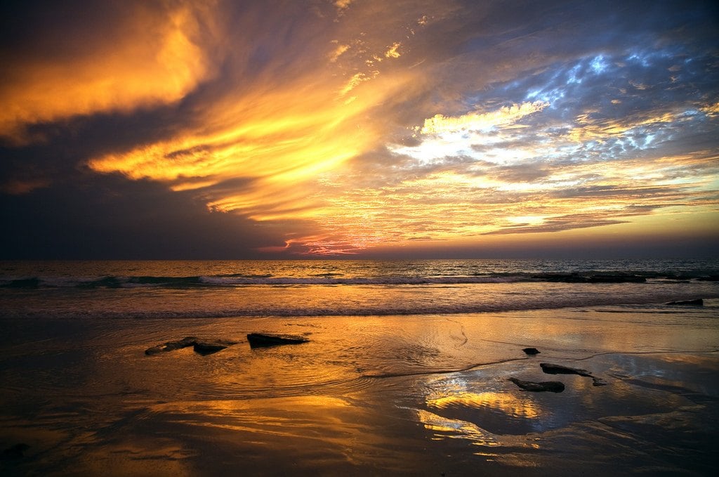 cable beach broome sunset australia