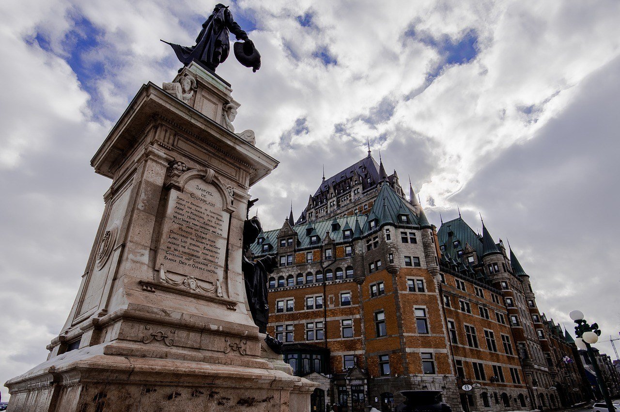 Château Frontenac in Quebec City Canada