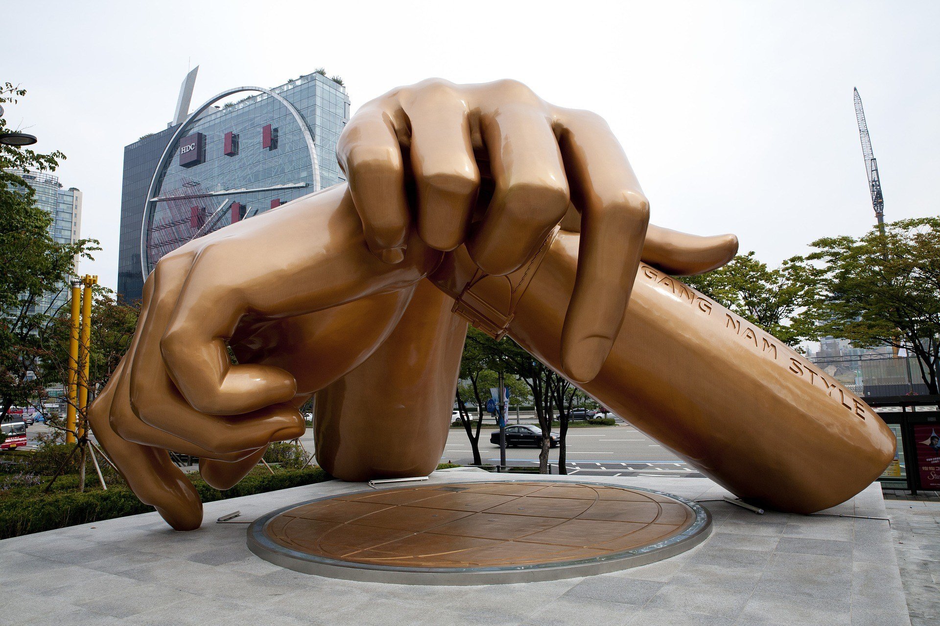 Statue of Gangnam Style in Seoul