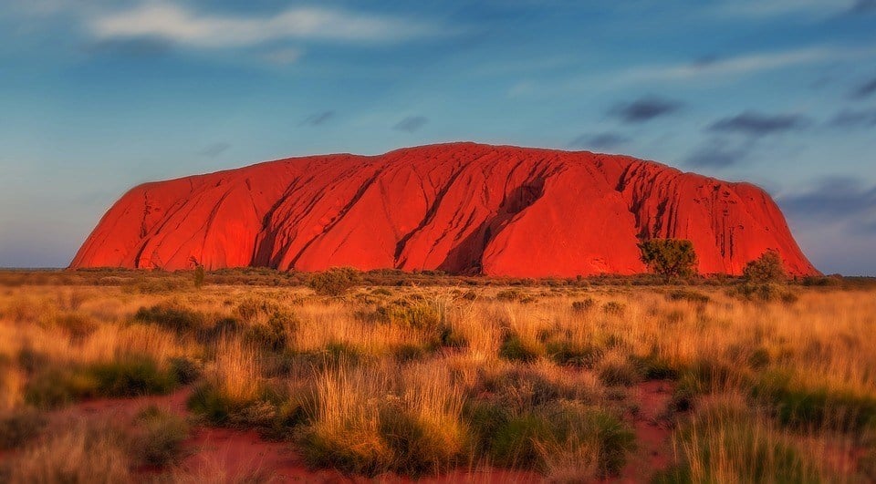 uluru australian outback