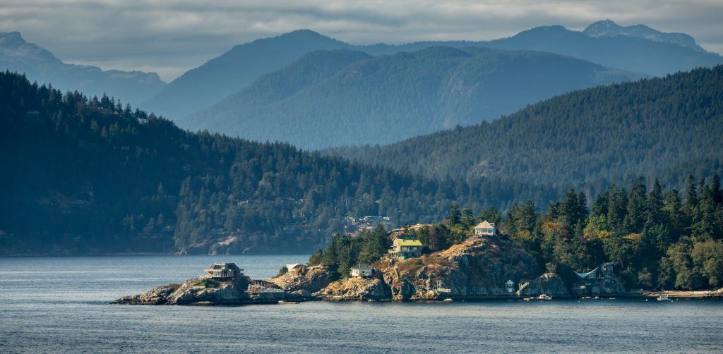 The scenery of Vancouver Island.