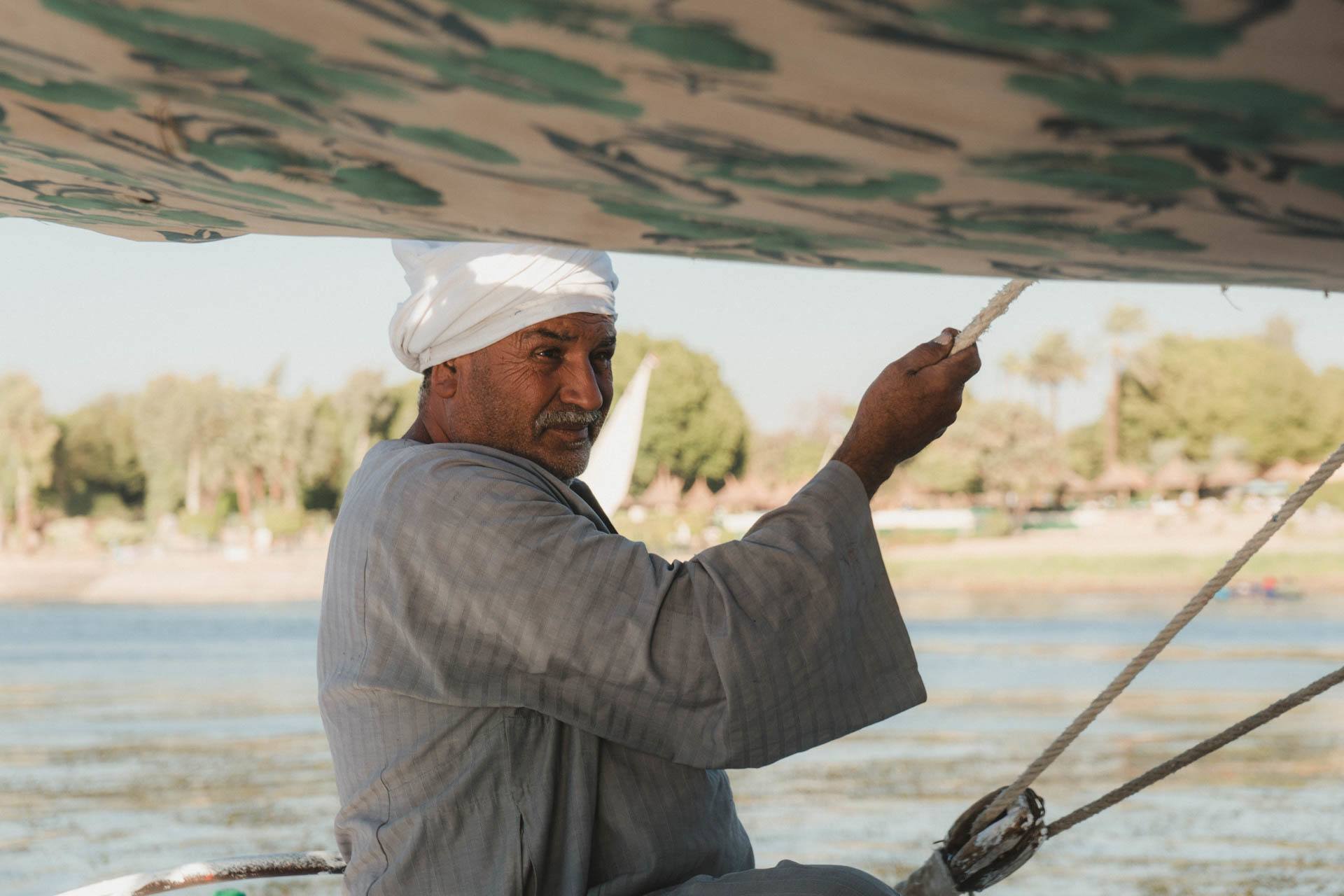 Nile River Felucca Captain