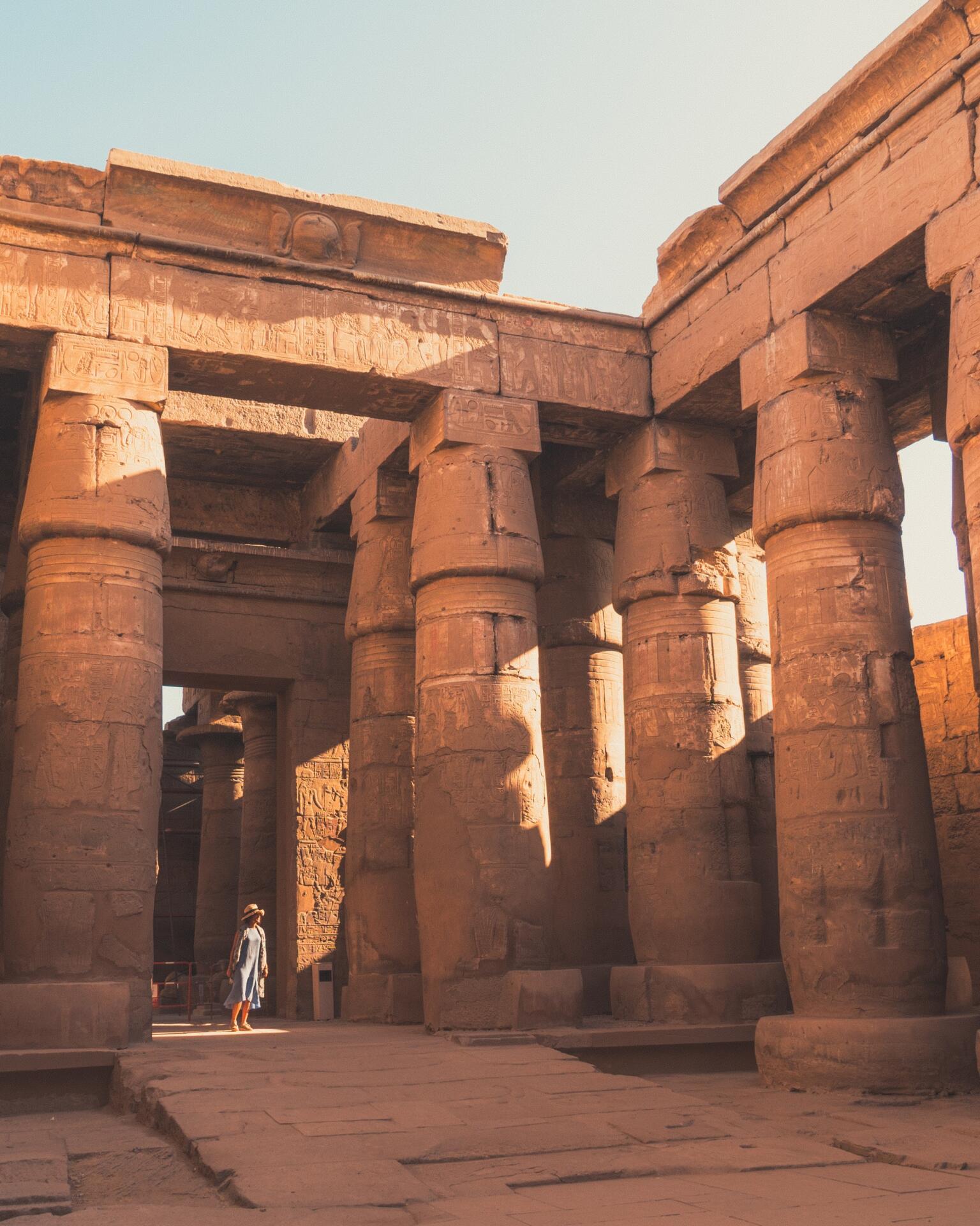 exploring the Karnak Temple in Luxor