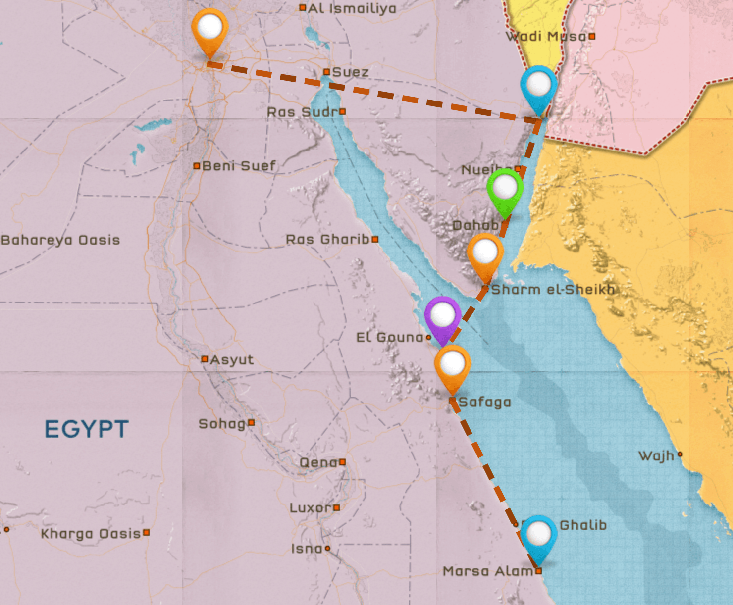 Egypt Itinerary #2