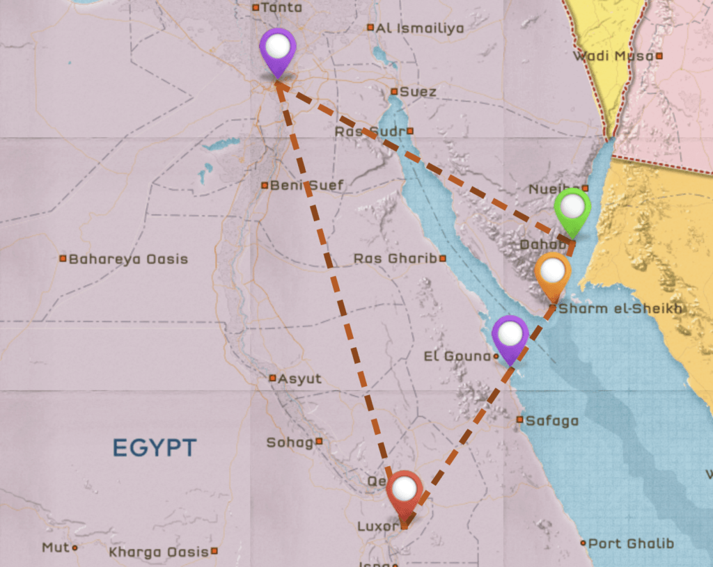 Backpacking Egypt (IN-DEPTH 2023 Travel Guide) - Egypt Itinerary 3 1024x815