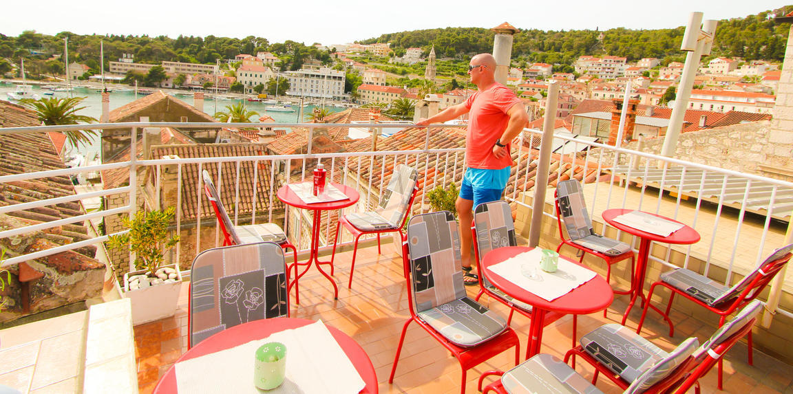 Helvetica Hostel best hostels in Hvar