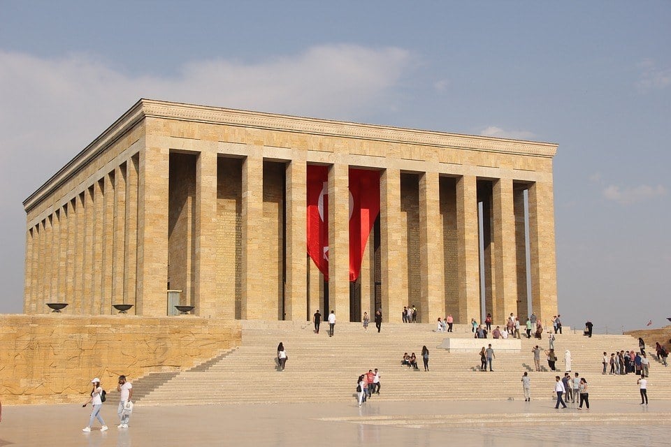 Anitkabir Monument in ankara turkey