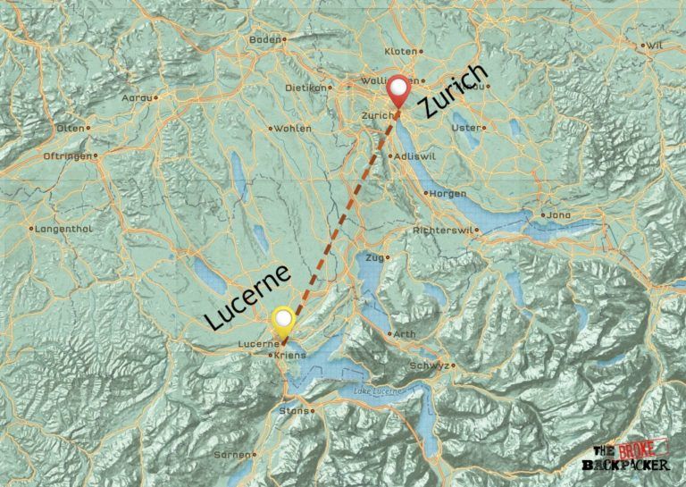 Backpacking Switzerland on a Budget (HOW in 2020) - Backpacking SwitzerlanD 4 Days Itinerary 768x545