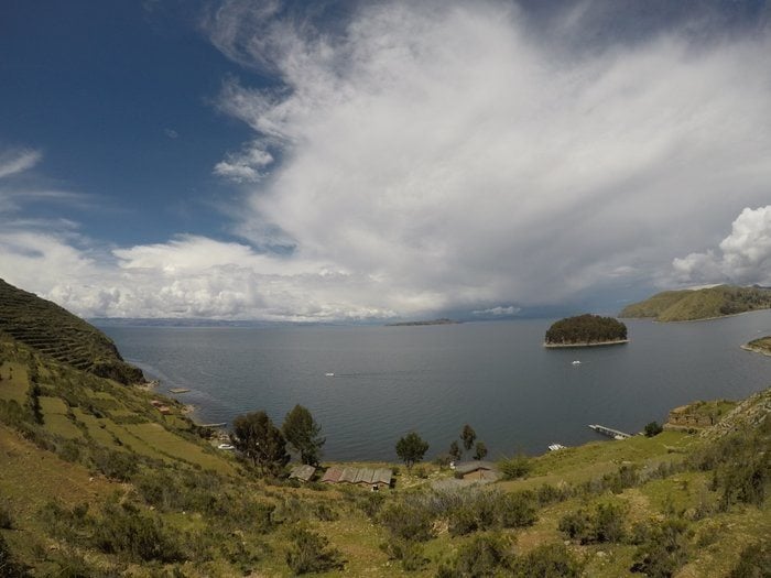 Backpacking Bolivia Lake Titicaca