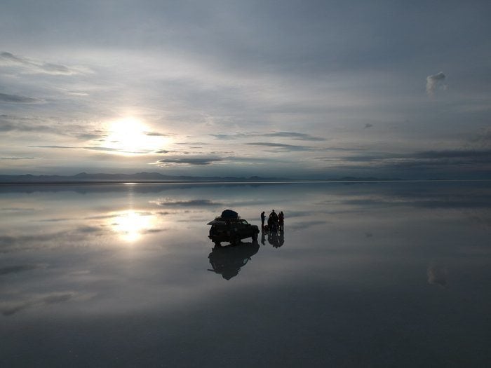 Backpacking Bolivia Salt Flats