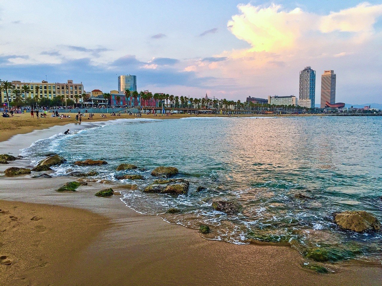 Beaches in Barcelona