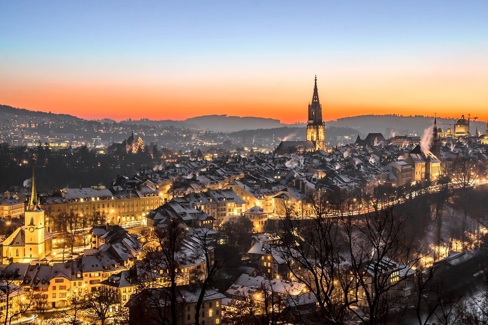 berne night backpacking switzerland