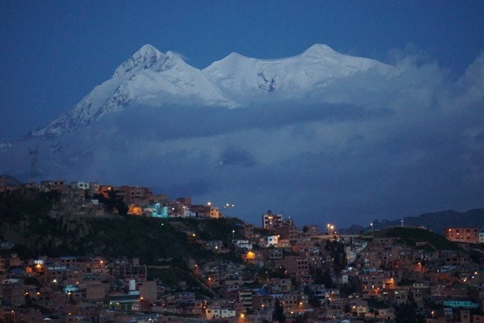 Mountains in La Paz