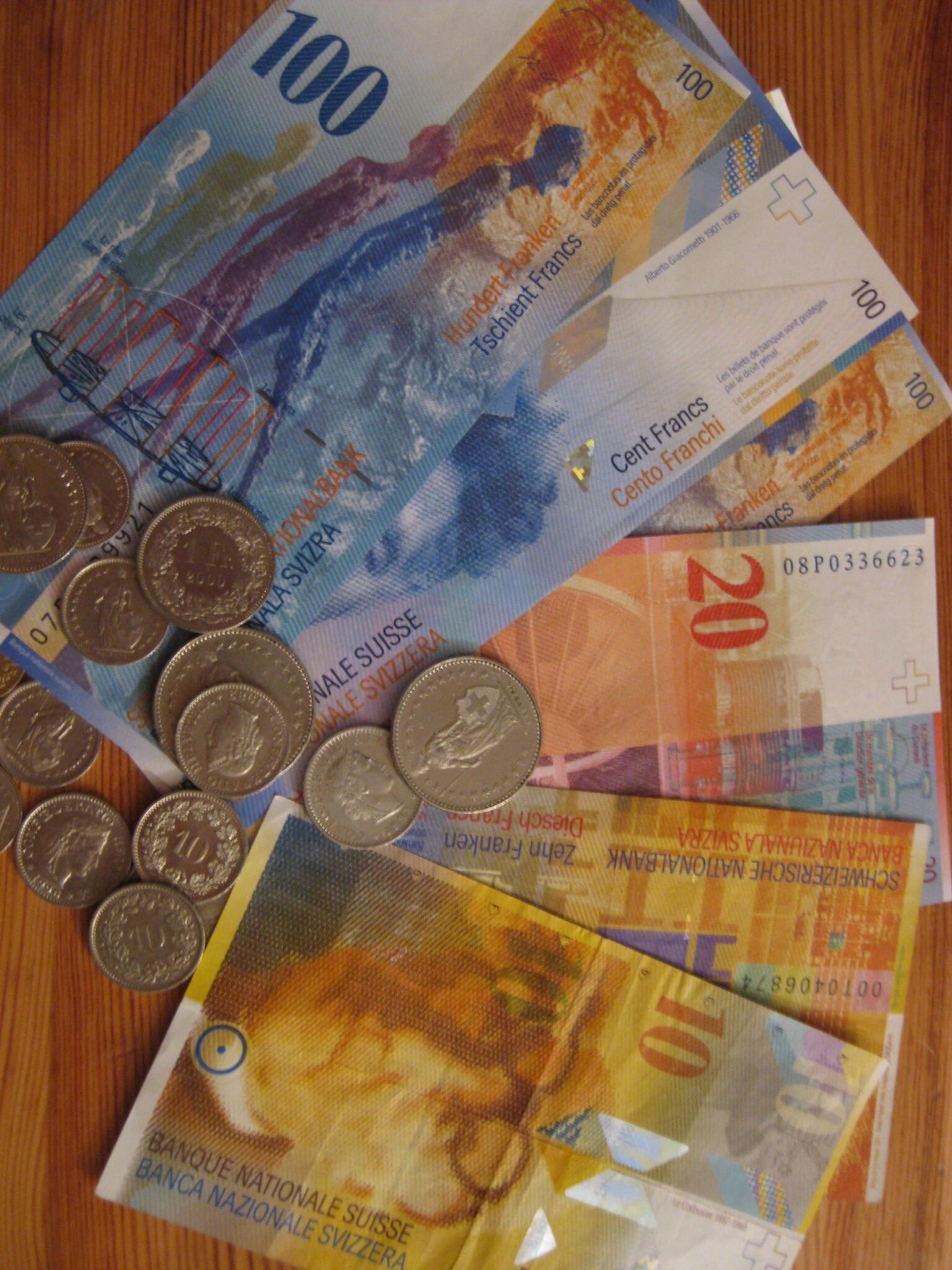 money-paper-cash-currency-switzerland-seem-coins-banknote-swiss-franc-1086715